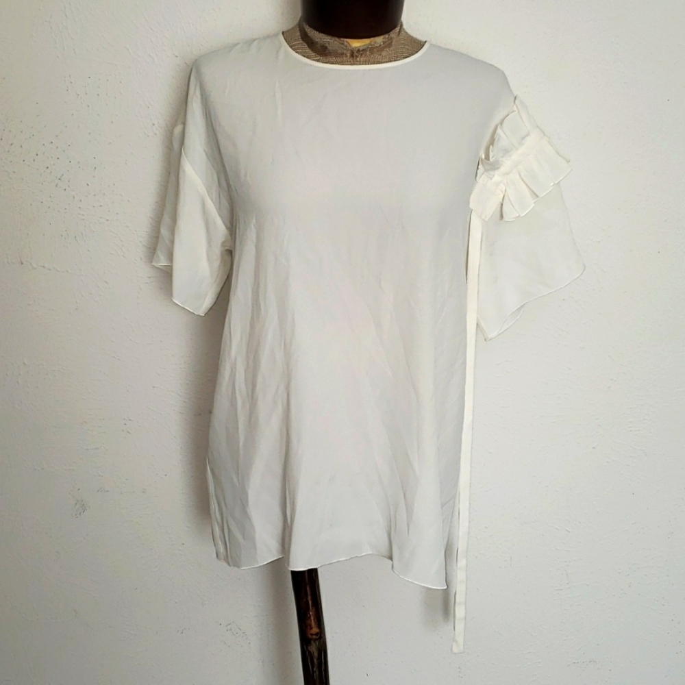 N 21 Off runway silk top sz M